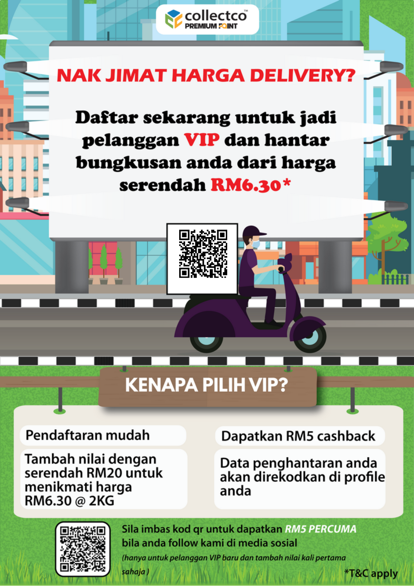 Collectco Premium Point Ipoh Authorized Agent Pos Laju, KEX Express, City-Link Express, Aramex, SF Express, EMS Malaysia, Flickpost, Janio - Image 2