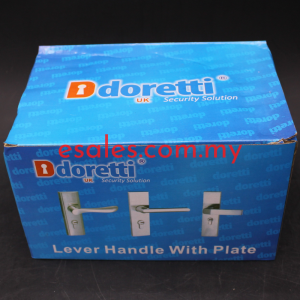 DORETTI DLPM4101SN LEVER HANDLE MORTISE LOCKSET 4101 SN, ENTRANCE LPM-4101SN - Image 4