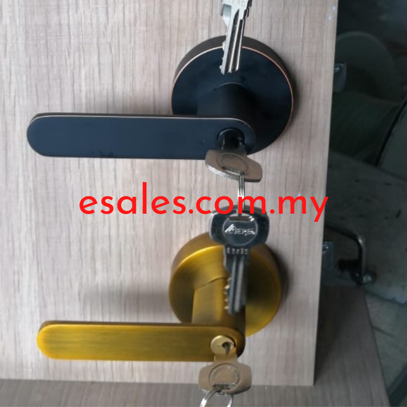 Gere G4001-M3M TUBULAR LEVER LOCK SET, ENTRANCE
