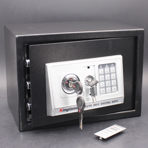 Kingland T-25EK-Black Digital Safe Box With Alarm, Keylock, LED - Image 2
