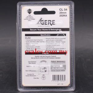 GERE GRANIT CL541502KA Padlock - Image 3