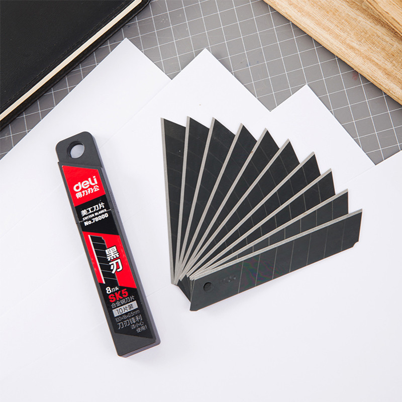 Deli 78000 Cutter Blades SK5 100x18x0.5mm x 10pcs