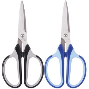 Deli 6001 Scissors Stainless Steel Blade 190mm (7 1/5") - Image 3