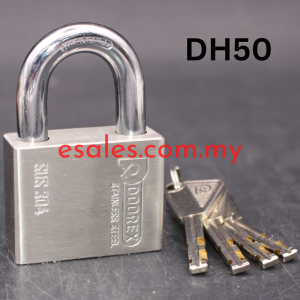DOOREX DH500KA Stainless Steel Padlock - Image 3
