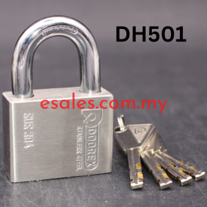 DOOREX DH502KA Stainless Steel Padlock - Image 3