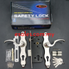 Aline G034SN Mortise Lock Handle Entrance Iron Door Gate Lock Set
