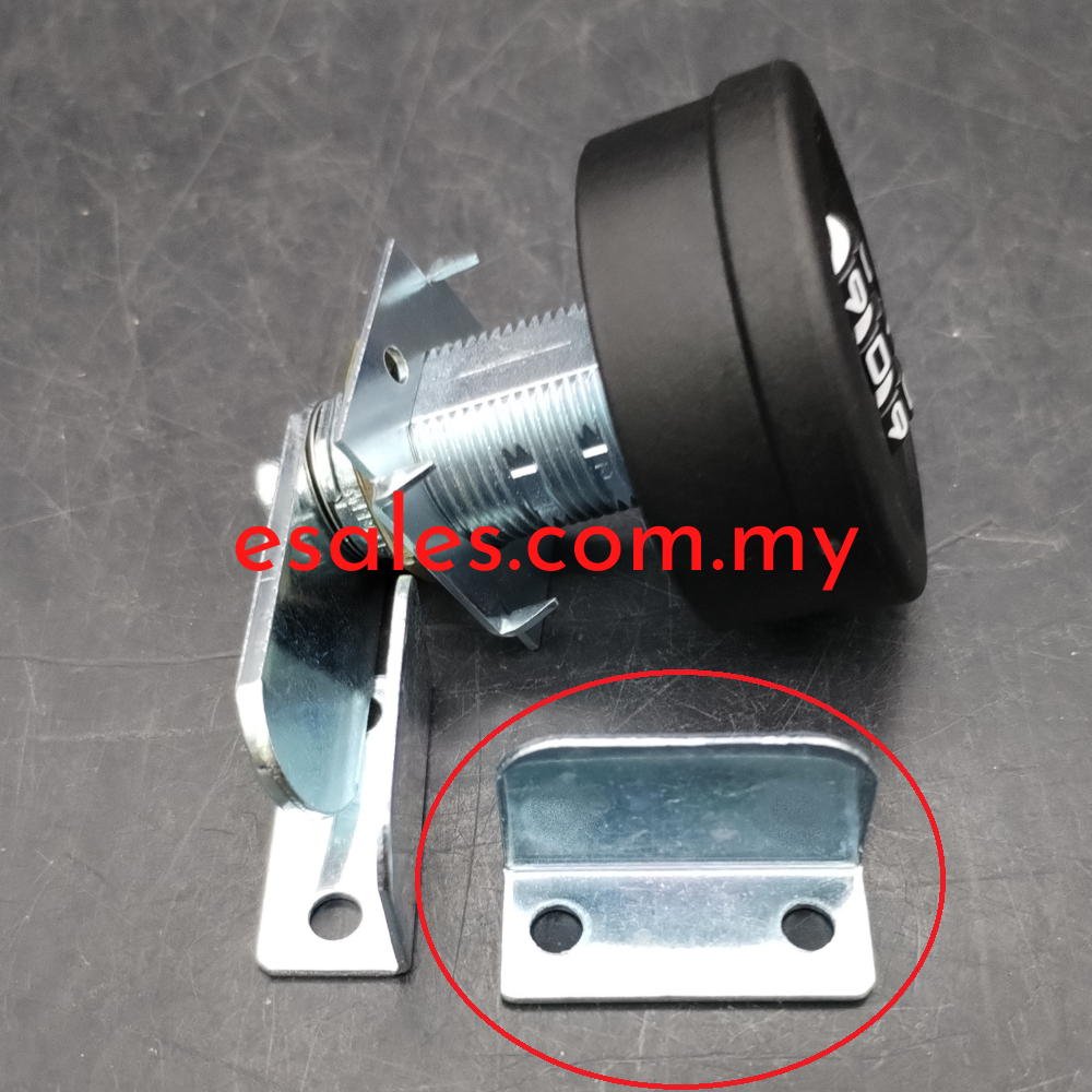 WT L Angled Locking Plate Combination Cam Lock Drawer Lock