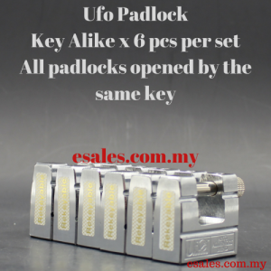 UFO UAT50 x KA06 Armour Heavy Duty Key Alike Padlock - Image 3