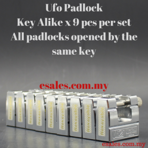 UFO UAT50 x KA09 Armour Heavy Duty Key Alike Padlock - Image 3