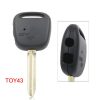 TOYOTA TOY43, B-152 REMOTE KEY SHELL