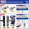 Aman 9551SS, 8560, KCE-70 Euro Profile Mortise Lockset