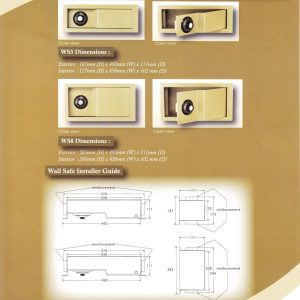 APS WS 8 CONCEALED WALL SAFE - Image 4
