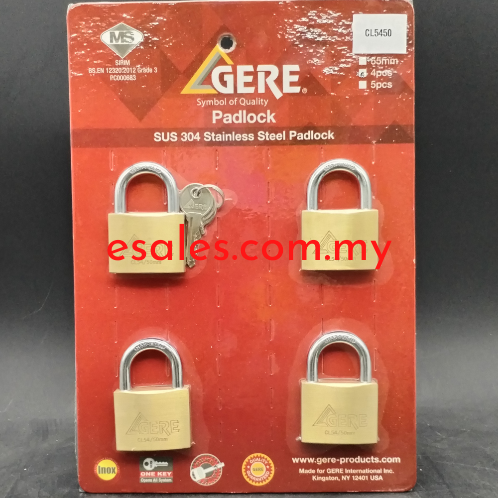 GERE GRANIT CL54504KA Padlock - Image 3