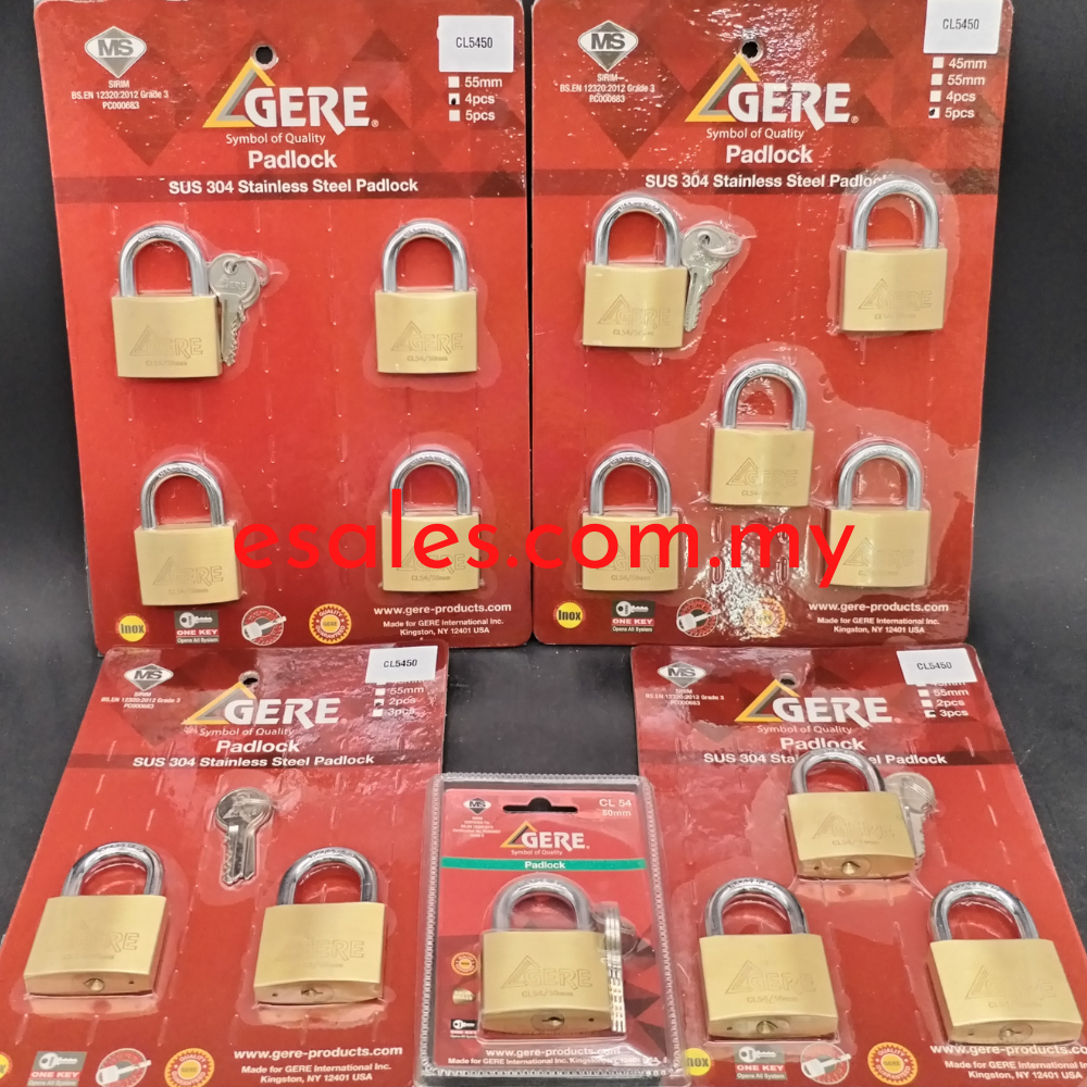 GERE GRANIT CL54504KA Padlock - Image 4
