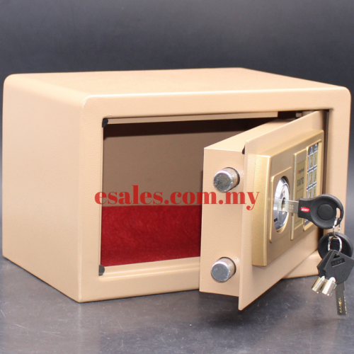 Kingland T-20ED-Gold Digital Safe Box With Alarm, Keylock - Image 3