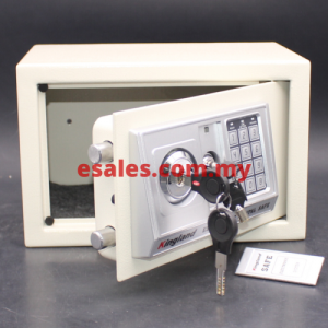 Kingland T-20EA-White Digital Safe Box With Alarm, Keylock, LED - Image 4