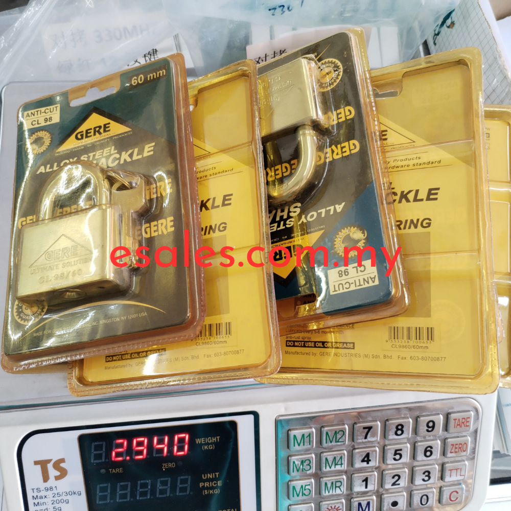 GERE Granit CL98601 Padlock