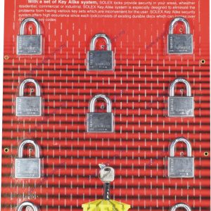 SOLEX R40-CR-KA10 Padlock