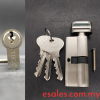 Teca Profile Cylinder Single Side Key 70mm
