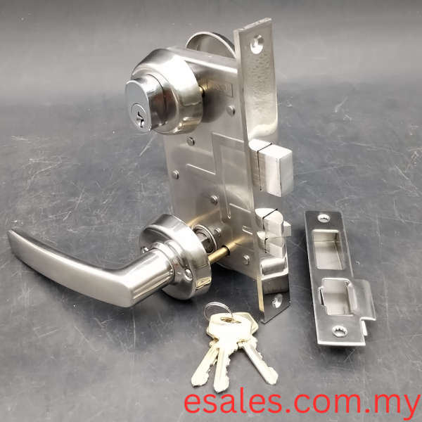 C-1 OHS-2320 RHO/LHRO (190mm) SUS304 Stainless Steel Vessel Marine Fire Door Lock - Image 9
