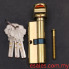 Profile Cylinder 70mm 15x29mm Thumbturn & Key 265g