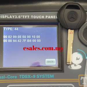 Mercedes Benz Transponder Key HU64 - 7935 - Image 3