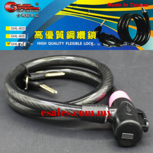 GHL Bike Cable Lock GHL-825A (15x30) - Image 4