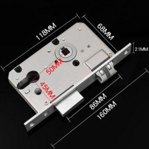MORTISE LOCK 45x50, 160-86, Beraing