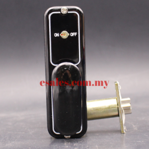Nimeo 208 Black Digital Door Lock with Key - Image 3