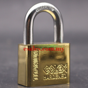 COLEX TA-401 Titanium Coated Padlock - Image 6