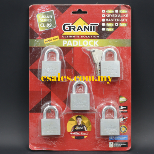 GERE GRANIT CL98405KA PADLOCK - Image 2