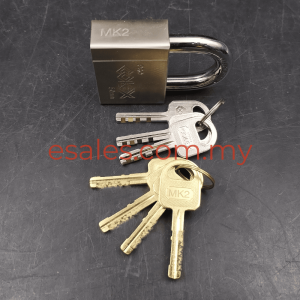Colex RM-501MK02 Master Keyed Anti Cut Padlock, Master Key Code MK2, 34444414