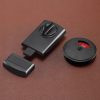 Toilet Cubicle Door Lock Stainless Steel Black