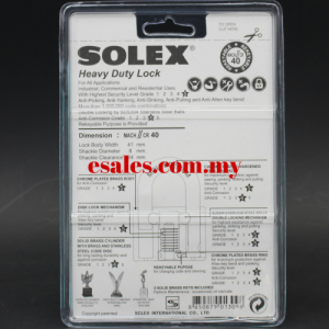 SOLEX MACH II PLUS CR40 Padlock - Image 2
