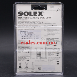 SOLEX R60-CRL Padlock - Image 4