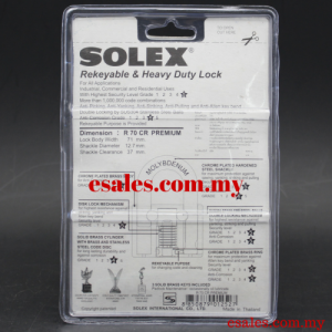 SOLEX R70-CR Padlock - Image 2