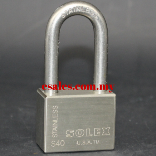 SOLEX S40L Marine Grade SUS304 Stainless Steel Padlock - Image 3