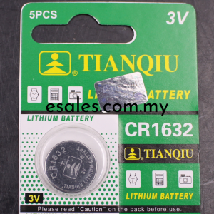 TIANQIU CR1632 Lithium Battery