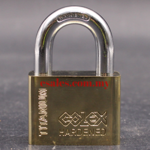 COLEX TA-501 Titanium Coated Padlock - Image 3