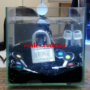 UFO US5001ARLS LONG SHACKLE PADLOCK HEAVY DUTY ANTI RUST - Image 3