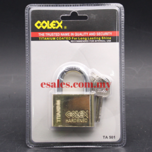 COLEX TA-501 Titanium Coated Padlock - Image 2