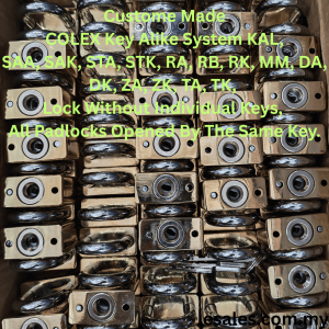 COLEX Key Alike System KAL, SAA, SAK, STA, STK, RA, RB, RK, MM, DA, DK, ZA, ZK, TA, TK - Image 2