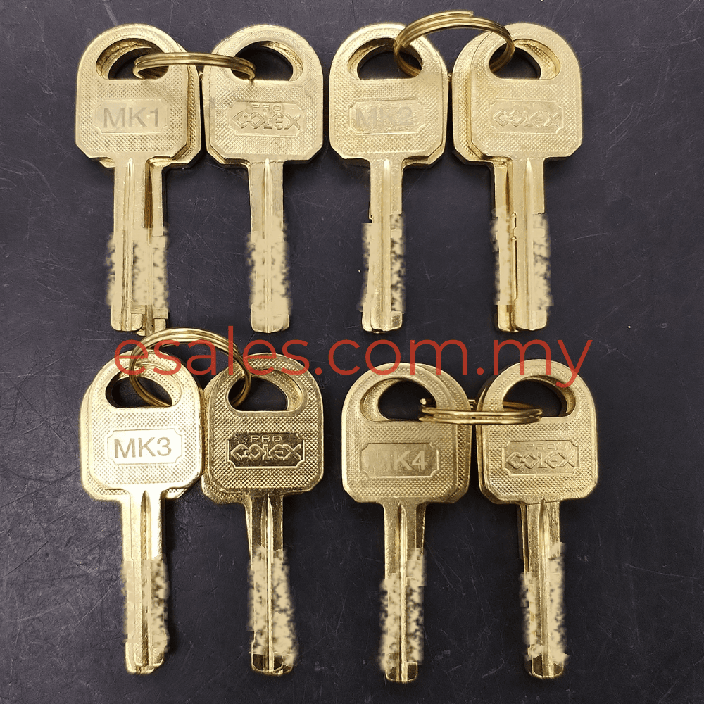 Colex RM-501MK06 Master Keyed Anti Cut Padlock, Master Key Code MK6, 34444431 - Image 7