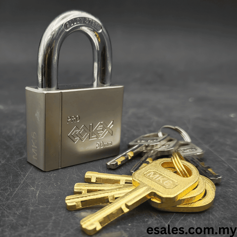 Colex RM-501MK06 Master Keyed Anti Cut Padlock, Master Key Code MK6, 34444431 - Image 2