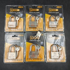 DOOREX DS500MK 51421431 Blue Stainless Steel Padlock - Image 3