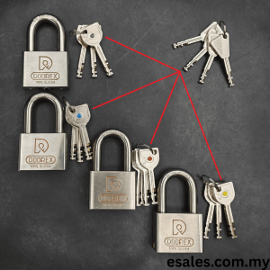 DOOREX DS500MK Stainless Steel Padlock