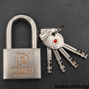 DOOREX DS500MK 53243141 Red Stainless Steel Padlock - Image 2