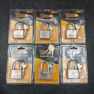 DOOREX DS500MK 51322421 Yellow Stainless Steel Padlock - Image 3