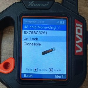 Proton 48 Immobilizer Transponder Glass Chip