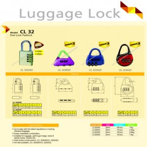 GERE CL32204D Combination Luggage Lock - Image 4